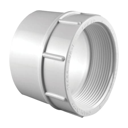 Charlotte Pipe And Foundry Charlotte Pipe Schedule 40 3/4 in. Slip X 1 in. D FPT PVC Pipe Adapter 1 pk PVC 02101 3600